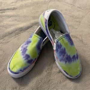 *NEW* Nike tie dye slip on canvas shoes - Women size 11